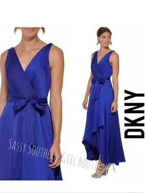 🆕⭐DKNY Blue Formal Dress